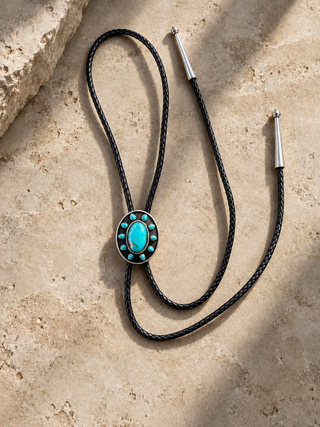Turquoise Sun Bolo (Black)