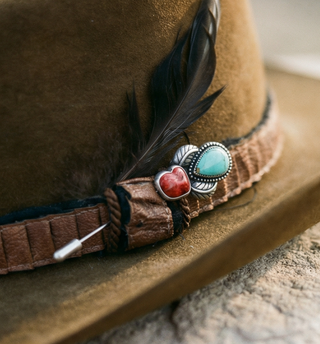 Double Bandit Hat Pin