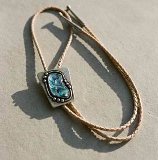 Abalone Bolo Tie