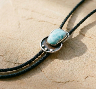 Amazonite Bolo Tie