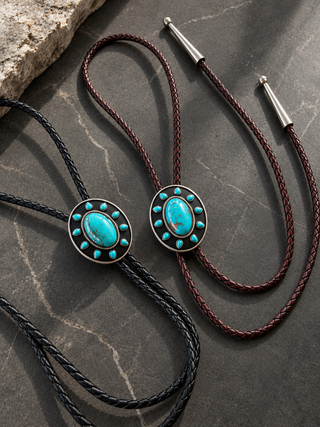 Turquoise Sun Bolo (Black)