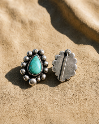 Turquoise Drop Hair Pin